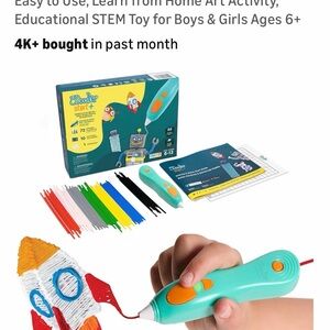 3Doodler Start+ Kids 3D Pen Set — Teal and Orange